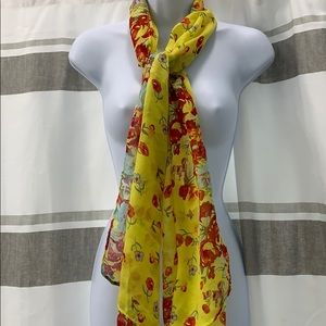 Vintage silk scarf in excellent condition